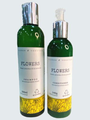 Kit Shampoo e Condicionador Flowers